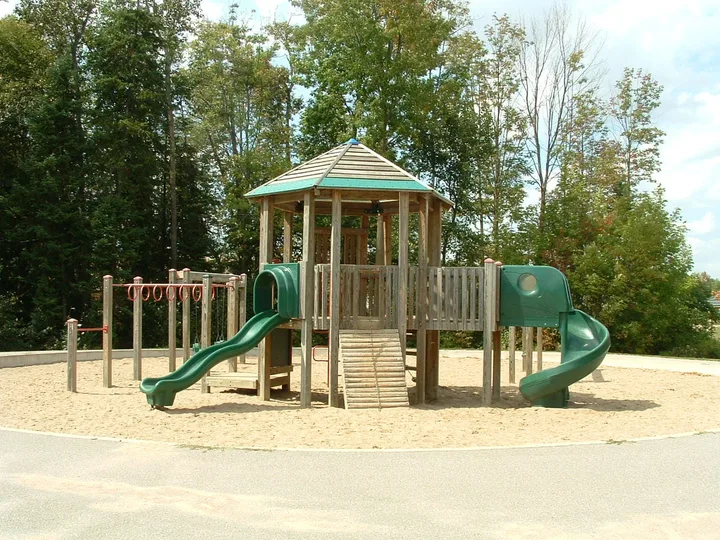 Ground-level view of Cedar Grove Park