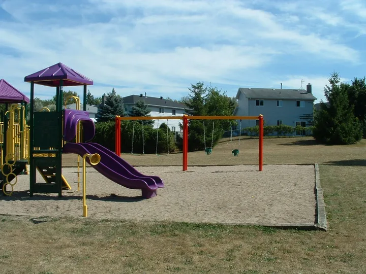Ground-level view of Mcconkey Park