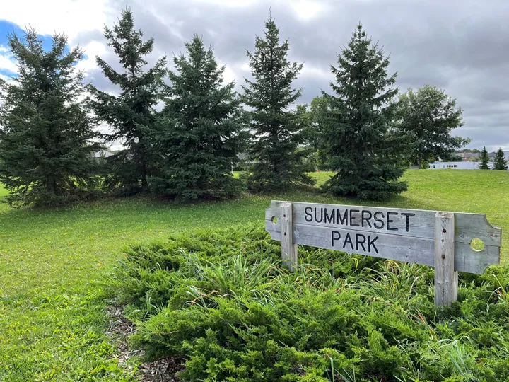 Ground-level view of Summerset Park